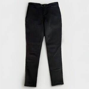 Amazing quality fleece lined stretchy structured black pants
